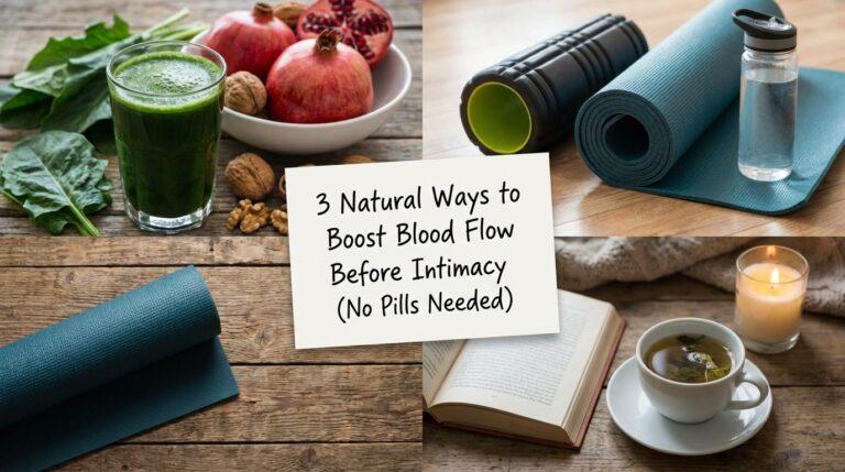 3 Natural Ways to Boost Blood Flow Before Intimacy (No Pills Needed)