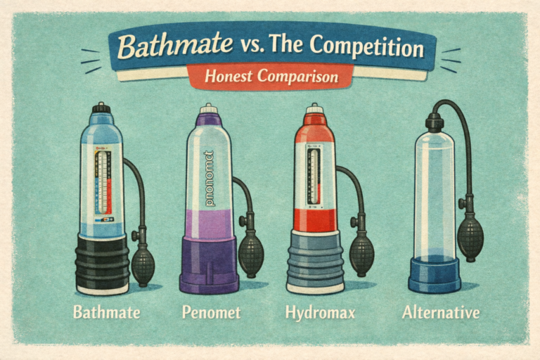 Bathmate vs. The Competition: Honest Comparison with Penomet, Hydromax Alternatives, and More