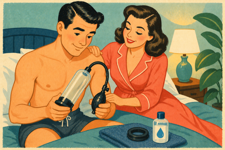 How to Use a Penis Pump with Your Partner: Communication, Comfort, and Intimacy Tips