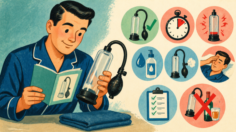 The Beginner’s Guide to Penis Pump Safety: 7 Rules to Follow