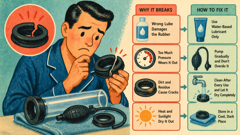 Why Your Penis Pump Seal Keeps Breaking (And How to Fix It)