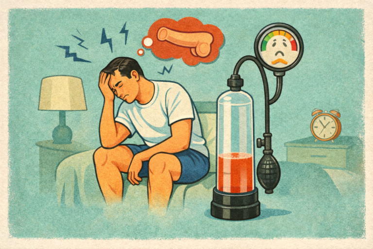 How Stress Kills Erections (And What Pump Users Can Do About It)