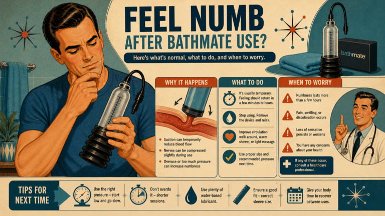 Is It Normal to Feel Numb After Bathmate Use? Understanding Sensation Changes and Safety