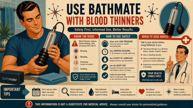 Can You Use Bathmate with Blood Thinners? Safety Guide and Medical Considerations