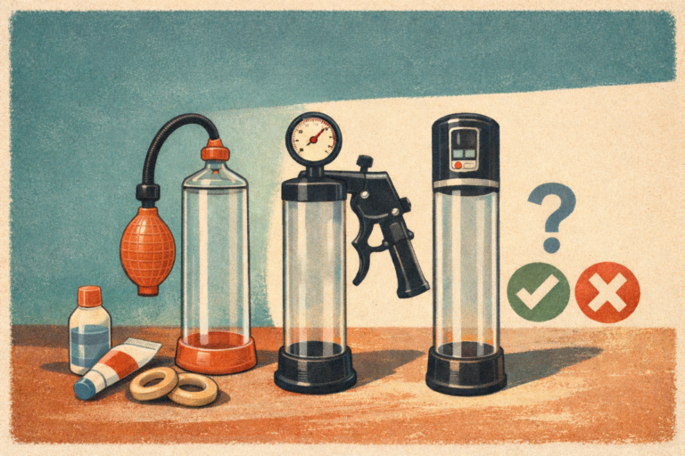 How to Choose Your First Penis Pump: A No-Nonsense Buyer’s Guide